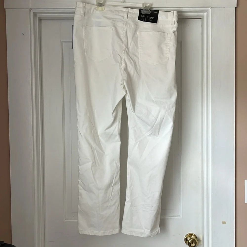 White split hem pants - Picture 6 of 6
